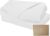 BIOWEAVES 100% Organic Cotton 700 GSM Plush Bath Towels 30″ x 58″ GOTS Certified – White, Pack of 2