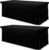 Smiry 2 Pack Spandex Elastic Fitted Table Cloth Skirt for 6FT Table
