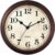 Wall Clock 9 Inch Vintage Decorative Battery Operated Silent Bronze