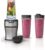 Ninja Nutri-Plus Personal Blender, 900PW, (3) 20oz Cups, Silver, BN301