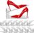 NVGSN 12Pack Clear Shoe Slot Organizer,Shoe Stacker,Storage Space Saver 50%