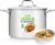 NutriChef 8-Quart Stainless Steel Stock Pot – 18/8 Food Grade Stainless Steel Heavy Duty Induction – Stock Pot, Stew Pot, Simmering Pot with See-Through Lid, Dishwasher Safe – NCSP8