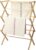 Gibson Home Riverrun Foldable Bamboo Drying Rack for Clothes, Towels, Blankets – 2-Tier Collapsible Laundry Drying Rack, Space-Saving Air Dry Stand for Indoor & Outdoor Use – Pre Assembled