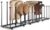 Boot Rack,Metal Free Standing Boot Storage Organizer,12 Pairs,Black