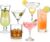 LemonRoad 6 Set Cocktail Glasses Mixed Drinkware,6-piece Variety Set
