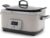 GreenPan Elite 14-in-1 Programmable 6QT Electric Slow Cooker, Dishwasher Safe Lid & Removable Crock, PFAS-Free Healthy Ceramic Nonstick Multi-Cooker, Sear, Sauté, Brown, Steam Basket, Roast, Clay