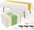 Smiry Plastic Table Cloth Disposable 12 Pack, 54 x 108 Inch Rectangle Waterproof Tablecloth, Printed Gold Table Runner Style for Birthday Weeding, Party, Leakproof & Sturdy, White and Gold