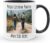 Personalized Coffee Mug, Custom Picture Text or Logo Ceramic Mug, Customized Gift for Men & Women, Taza Personalizada with Photo and Words, Customizable 11 Oz Tea Cup | White – Black
