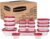 Rubbermaid EasyStore Containers, 38-Piece Set, Food Storage Containers, Food Storage Containers with Lids