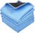 Eco-Fused Microfiber Cleaning Cloths – 5 Pack – Double-Sided Cleaning Cloths – Microfiber and Suede Cloth for Smartphones, LCD TV, Tablets, Laptop Screens, Camera Lenses and Delicate Surfaces