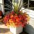 INXUGAO Artificial Fall Flowers UV Fake Orchid Plant Mum for Outdoors Decor