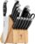 Henckels Statement 15-Pc Knife Block Set, Razor-Sharp, German Engineered