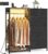 SONGMICS Dresser with Hanging Rod, Closet Organizer with 6 Fabric Drawers