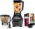 Ninja BL770 Mega Kitchen System, 1500W, 72 Oz Pitcher, 8-Cup, Black