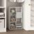 Furinno Reed Closet Organizers and Storage, 5-Cube Reversible Closet Shelves, Closet Organization Shelf, 9.4 x 19.5 x 31.5, for Bedroom, Closet, White