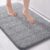 Yimobra Memory Foam Bath Mat 31.5×20, 5X Softer and Absorbent Bathroom Rug
