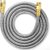 UNCO- Metal Garden Hose, 10 Feet Stainless Steel No Kink, Durable Flexible